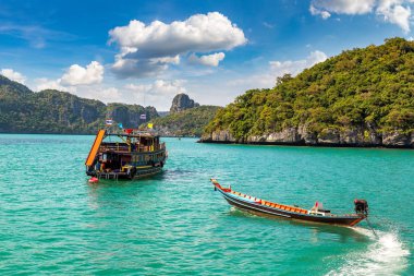 Mu Ko Ang Thong Milli Parkı, Tayland'da bir yaz günü