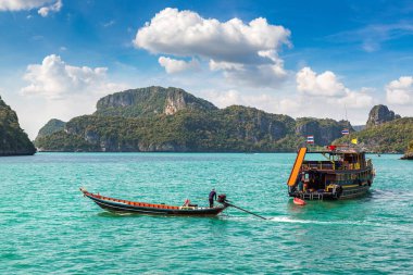 Mu Ko Ang Thong Milli Parkı, Tayland'da bir yaz günü