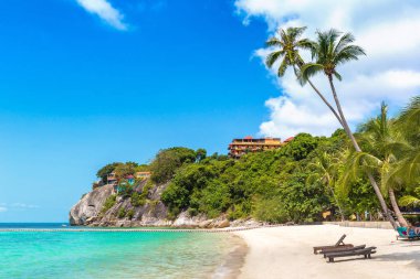 Leela beach Koh Samui Adası, Tayland bir yaz günü
