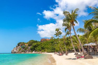 Leela beach Koh Samui Adası, Tayland bir yaz günü