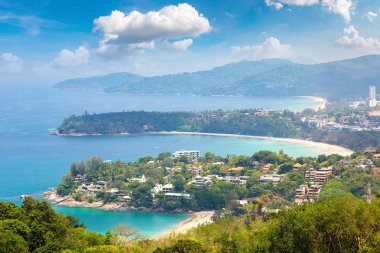 Karon View Phuket Tayland bir yaz günü içinde noktada