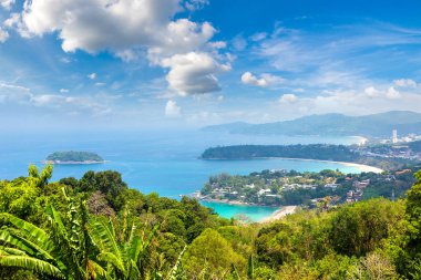 Karon View Phuket Tayland bir yaz günü içinde noktada