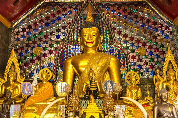 Χρυσή Παγόδα Wat Phra Ότι Τον Doi Suthep Τσιάνγκ Μάι — Φωτογραφία Αρχείου