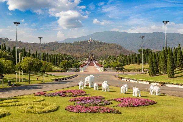 Royal Ratchaphruek Park Chiang Mai Thailand Summer Day — Stock Photo, Image