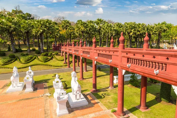 Royal Ratchaphruek Park Chiang Mai Tailândia Dia Verão — Fotografia de Stock