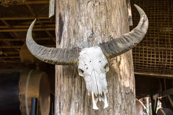 Chiang Rai Thailand March 2018 Baan Dam Museum Black Temple — Stock Photo, Image