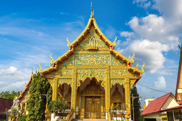 Buddhists Temple Chiang Mai Thailand Summer Day — Stock Photo, Image