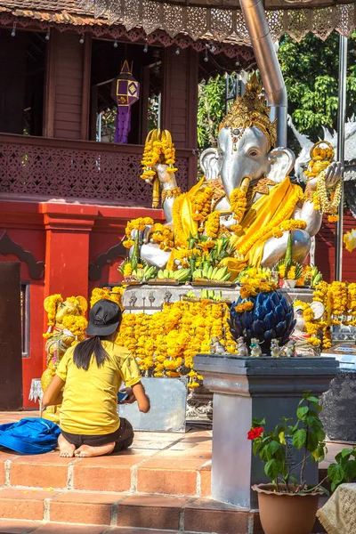 Ганеш Wat Шрі Suphan Срібло Храм Буддисти Храм Чіанг Травня — стокове фото