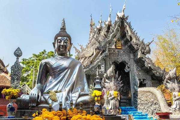 Wat Sri Suphan Srebrny Świątyni Buddyści Świątyni Chiang Mai Tajlandia — Zdjęcie stockowe