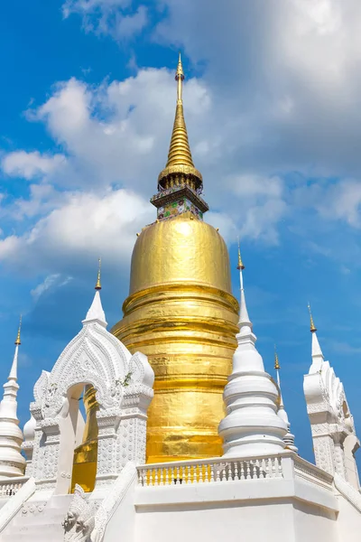 Temple Bouddhiste Chiang Mai Thaïlande Dans Une Journée Été — Photo