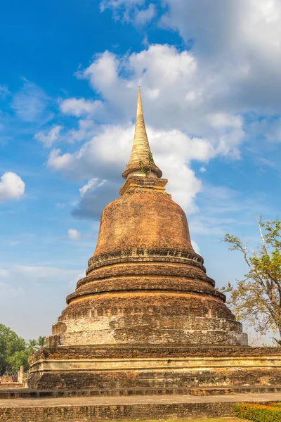 Parc Historique Sukhothai Thaïlande Dans Une Journée Été — Photo