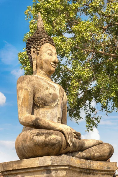Parc Historique Sukhothai Thaïlande Dans Une Journée Été — Photo
