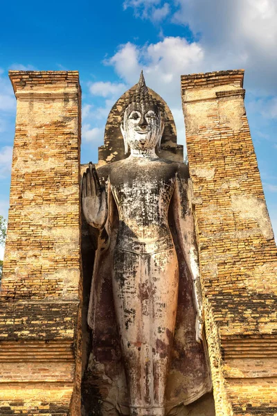 Parc Historique Sukhothai Thaïlande Dans Une Journée Été — Photo