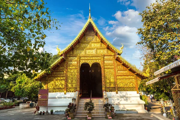 Wat Saen Fang Templo Budista Chiang Mai Tailândia Dia Verão — Fotografia de Stock
