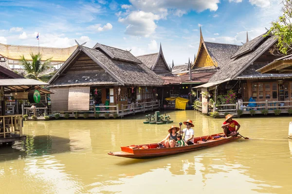 Pattaya Thailand Maart 2018 Floating Market Pattaya Thailand Een Zomerdag — Stockfoto