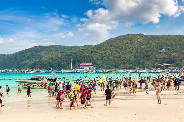 夏の日タイ パタヤ 2018 ラン島島 — ストック写真