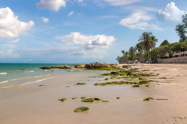 Hua Hin Beach Tayland Bir Güzel Yaz Gün — Stok fotoğraf