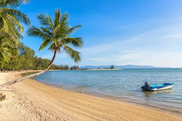 Praia Ilha Koh Phangan Tailândia Dia Verão — Fotografia de Stock
