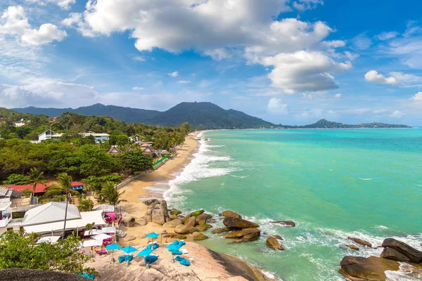 Lamai Beach Koh Samui Adası, Tayland bir yaz günü