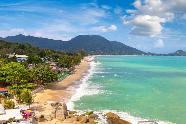 Lamai Beach Koh Samui Adası, Tayland bir yaz günü