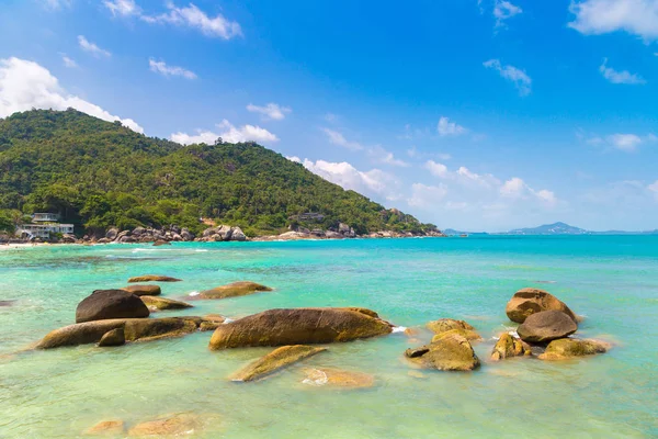 Koh Samui adasındaki Silver Beach, Tayland 'da bir yaz günü