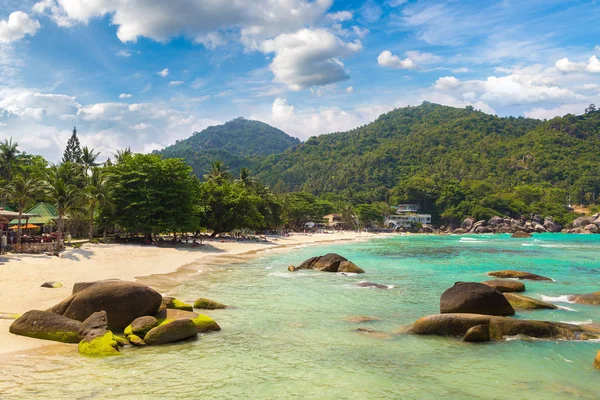 Silver Beach Koh Samui Thailand Sommardag — Stockfoto