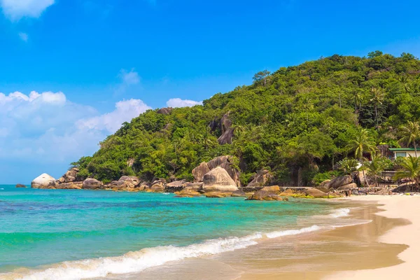 Koh Samui Adasındaki Silver Beach Tayland Bir Yaz Günü — Stok fotoğraf