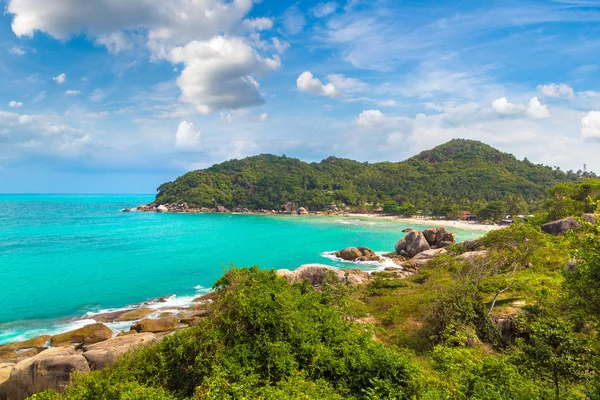 Silver Beach Auf Der Insel Koh Samui Thailand Einem Sommertag — Stockfoto