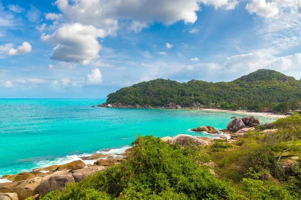 Koh Samui adasındaki Silver Beach, Tayland 'da bir yaz günü