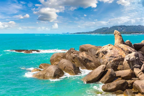 Hin Hin Großvater Und Großmutter Rock Auf Der Insel Koh — Stockfoto