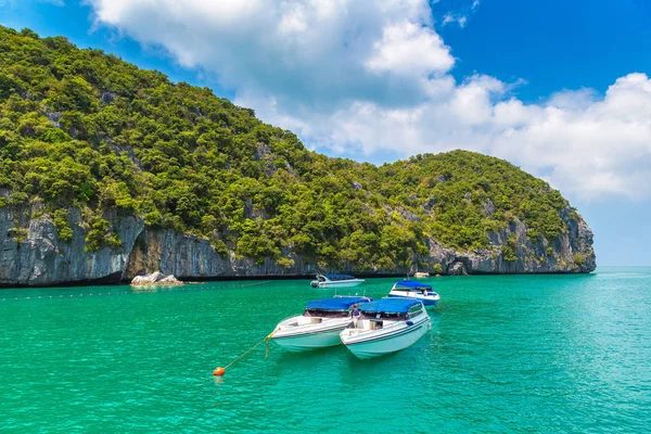 Parc National Ang Thong Thaïlande Dans Une Journée Été — Photo