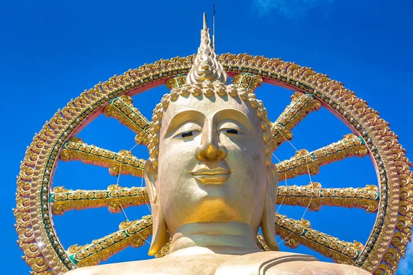 Nagy Buddha Koh Samui Thaiföld Egy Nyári Napon — Stock Fotó