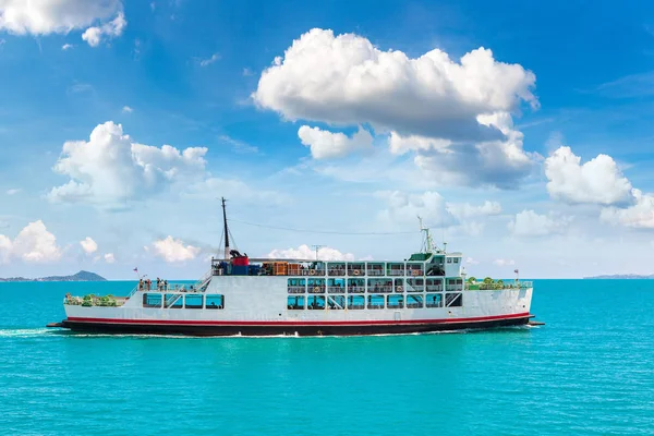 Ferry Koh Phangan Island Thailand Summer Day — Stock Photo, Image