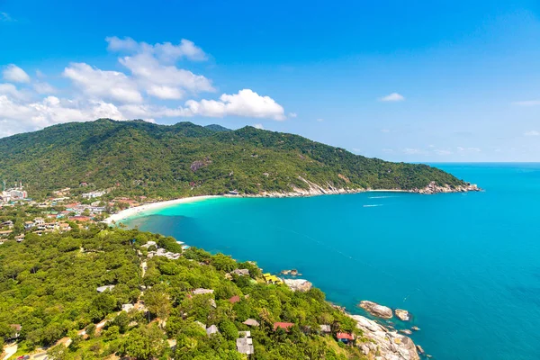 Koh Samui Adası, Tayland bir yaz günü hava panoramik
