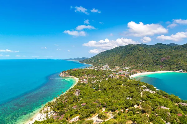 Koh Samui Adası, Tayland bir yaz günü hava panoramik