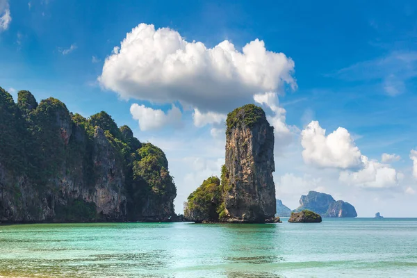 Pai Plong Beach Krabi Thajsko Letním Dni — Stock fotografie