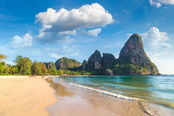 Railay Beach Krabi Thailand Einem Sommertag — Stockfoto