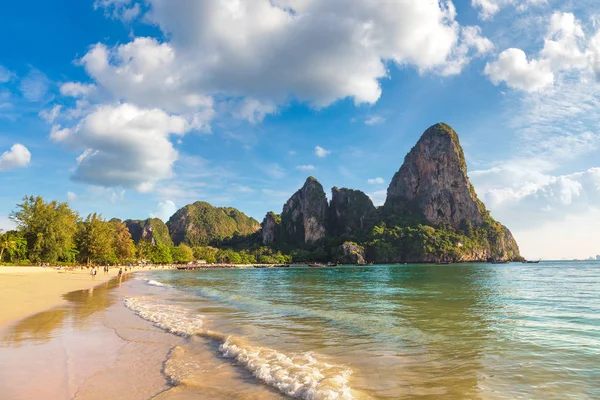 Railay Beach Krabi Thailand Einem Sommertag — Stockfoto