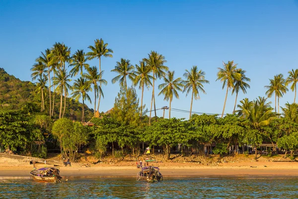 Nang Beach Krabi Tailândia Dia Verão — Fotografia de Stock