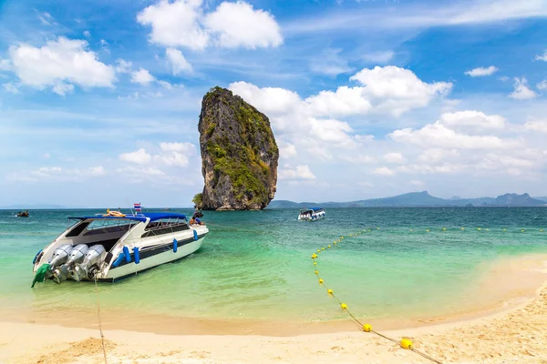 Poda Île Thaïlande Dans Une Journée Été — Photo