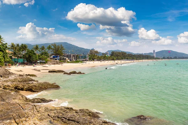 Patong Beach Phuket Tayland Andaman Denizi Bir Yaz Günü Içinde — Stok fotoğraf
