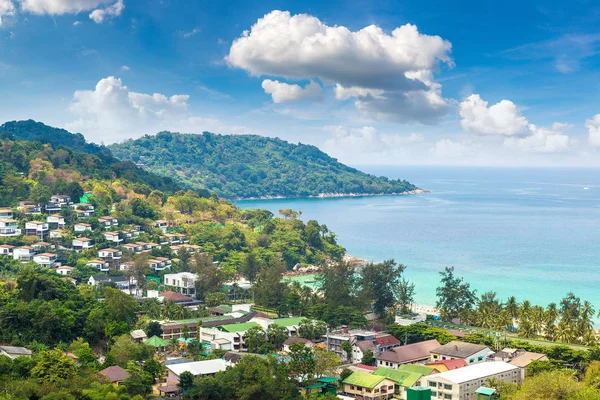 Tayland 'da bir yaz günü Phuket' in panoramik manzarası
