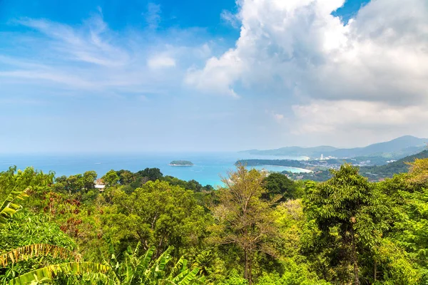 Karon View Point Phuket Tailândia Dia Verão — Fotografia de Stock