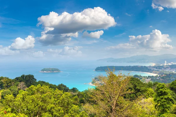 Karon View Point Phuket Thajsku Letním Dni — Stock fotografie