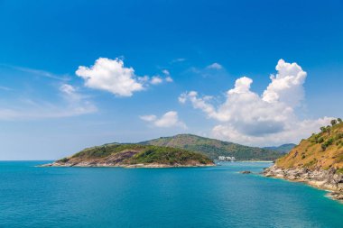 Tayland 'da bir yaz günü Phuket' in panoramik manzarası