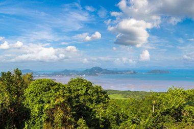Tayland 'da bir yaz günü Phuket' in panoramik manzarası