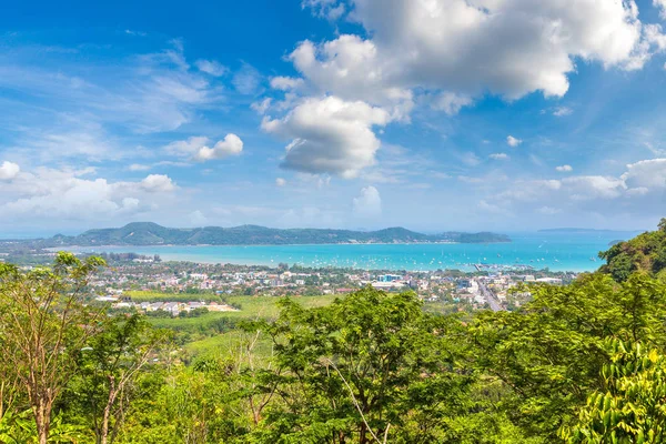 Vue Panoramique Phuket Thaïlande Dans Une Journée Été — Photo
