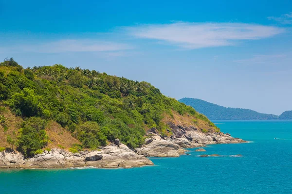 Panoramiczny Widok Phuket Tajlandii Letni Dzień — Zdjęcie stockowe