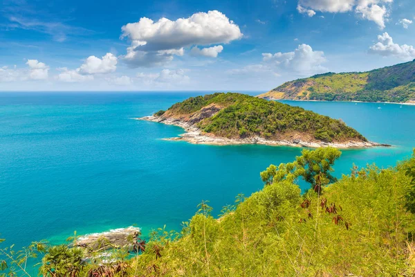 Tayland 'da bir yaz günü Phuket' in panoramik manzarası