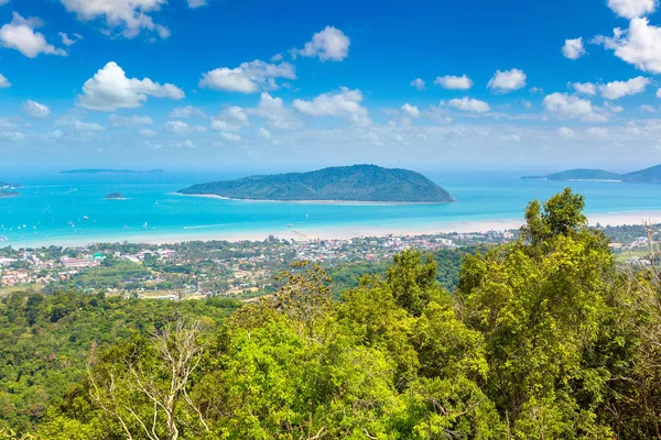 Tayland Bir Yaz Günü Phuket Panoramik Manzarası — Stok fotoğraf